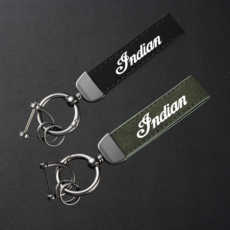 

Высококачественный кожаный замшевый брелок для мотоцикла для Indian FTR 1200 S FTR 1200 Carbon/Rally Chief VINTAGE Scout