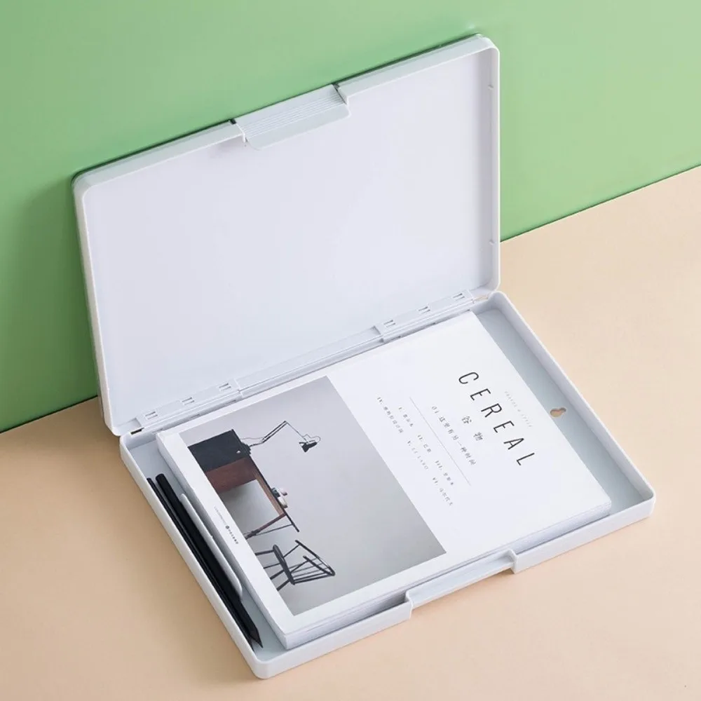 Portable Folding Storage Clipboard Plastic Heavy Duty Nursing Clipboard Storage Space High Capacity Clip Board School Office