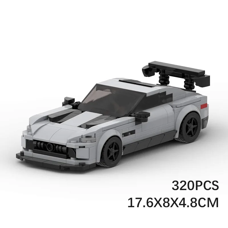 Hot AMG GT Speed Champions Super Sports Cars Building Blocks Set Bricks Set Kids Educational Compatible with LEGO Toys Gifts