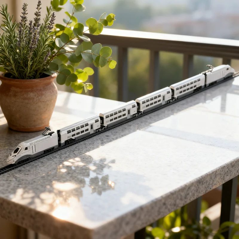 

6520pcs MOC TGV M Train Model Building Blocks Architecture Christmas Gifts Toys Education Brick Assemble Creative Construction