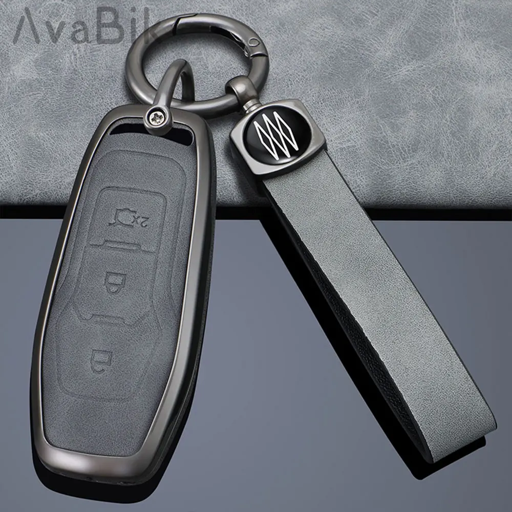 Car Remote Control Folding Key Special Metal Protective Case Buckle For Ford Sharp 2015-2017 Old Mondeo Car Accessories Unisex