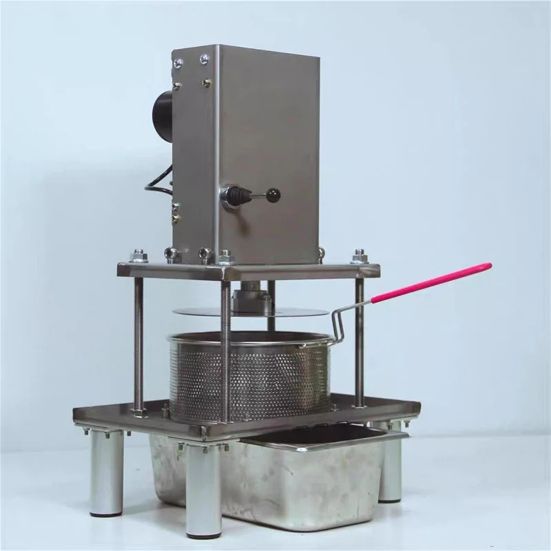 Бытовой ручной пресс для фруктового вина, 6 л, машина для обезвоживания винограда, ягод, яблочного сока, коммерческая машина для обезвоживания овощей