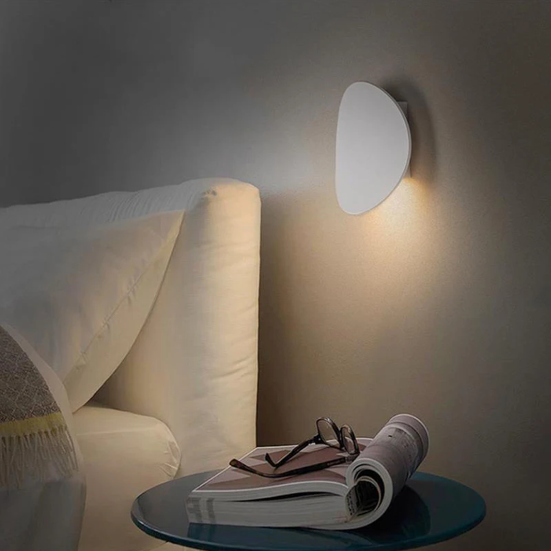 Nordic Simple Bedroom Bed Lamp Round Wall Lamp Outdoor Light Entrance Corridor Corridor Wall Waterproof Led Wall Lamp