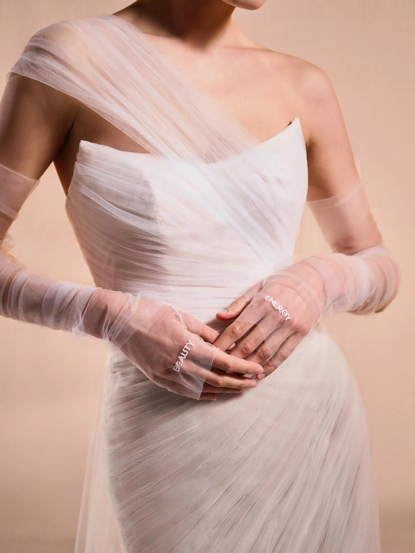 Przepiękna suknia ślubna typu syrena z plisowanego tiulu, sukienka ślubna na jedno ramię z miękkiego tiulu, suknia dla panny młodej na sesję zdjęciową, vestidos de novia