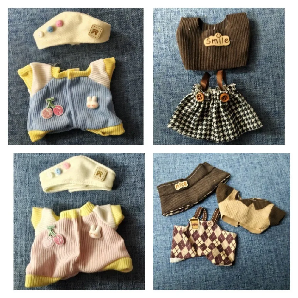 

For 17cm Mini Doll Outfits Clothes Doll'S Accessories Labubu Idol Dolls Clothes Changing Dress Playing House Game Toys