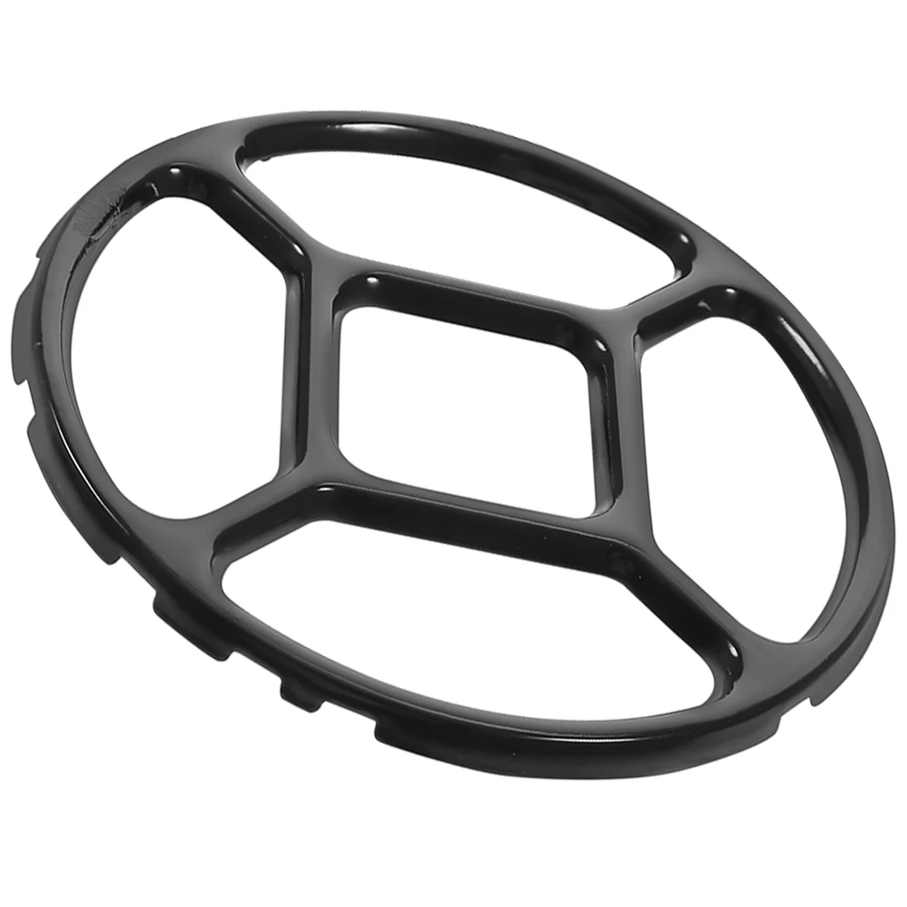 Black Enamel Stove Wok Ring Gas Stove Rack Anti Skip Wok Stand Compact Kitchen Tool Cookware Part Household Gas Stove Bracket
