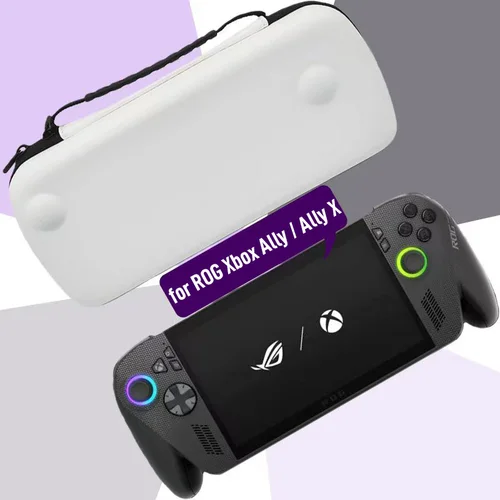 Imagen 2 del producto Estuche de viaje duro para ROG Xbox Ally / Ally X, cubierta de transporte, espacio de almacenamiento para accesorios de controlador