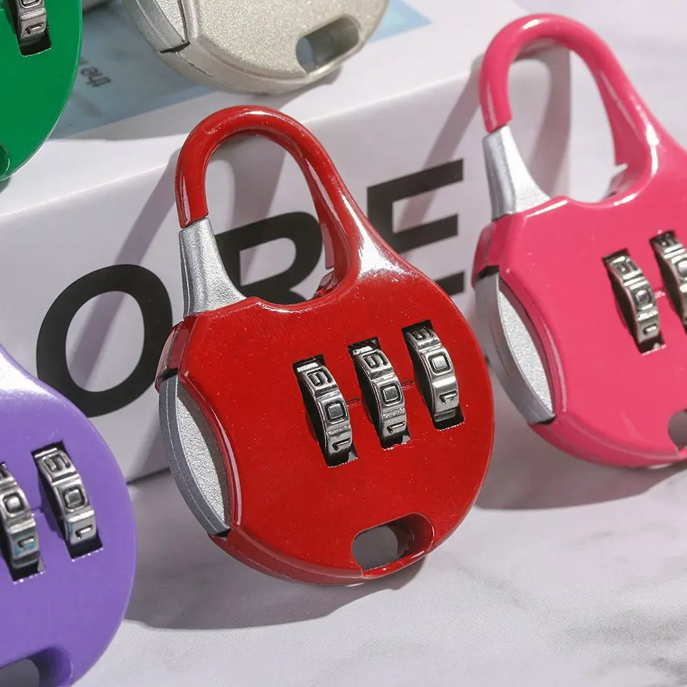 1pcs HOT Metal Diary Protector Gym Combination Code Locker Case Supply 3 Digit Dial Security Tool Password Lock Padlock