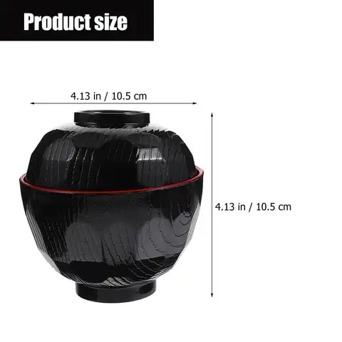 Y-248 Färsk soppskål Glasskålar med lock Värmebeständig miniskål Transparent salladssoppa med frukt och soppblandningsskål Mikrovågssäker skål 10 best sales misosoppa skål - №4