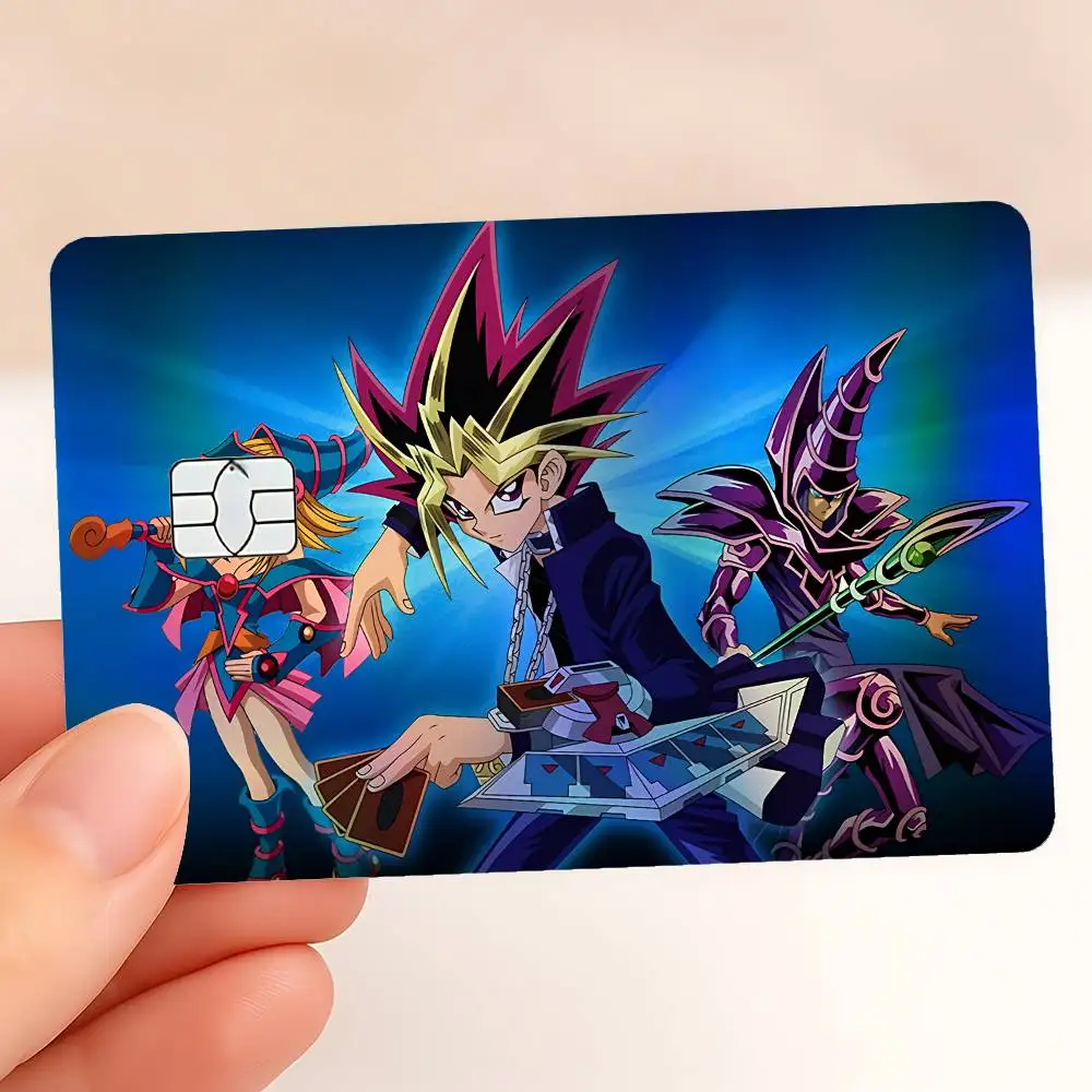 Duel Monsters Y-YuGiOh Laser Reflective Card Skin Sticker For Debit Credit Card