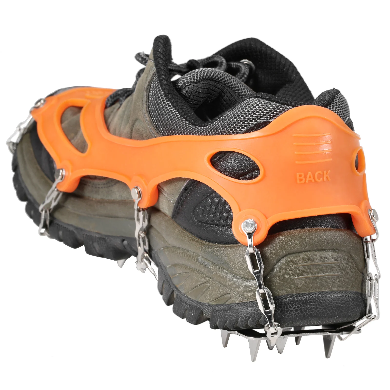 IJsschoenplaatjes voor schoenen, roestvrij staal winter outdoor laarzen