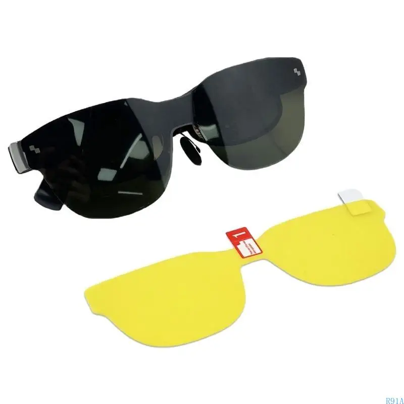 R91A 1Set AR Glasses Lens Film Protectors Scratch Resistant High Optical Claritys for Air 3/2 AR Glasses Daily Use
