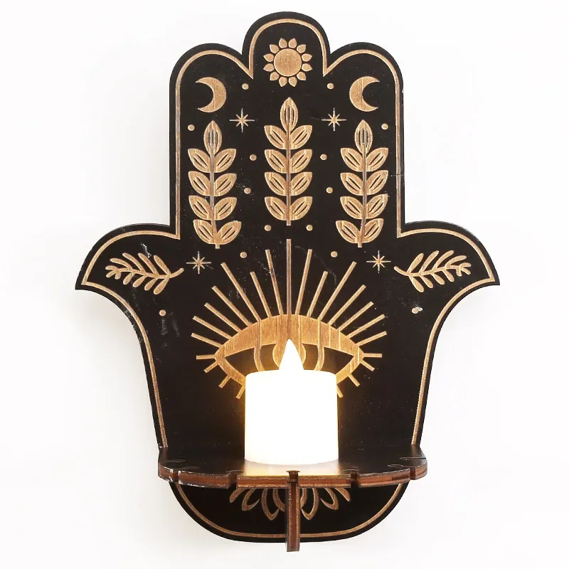 

Halloween Crystal Shelf PVC Animal Butterfly Stone Shelf Wall Hanging Crystal Rack Shelf Home Wall Art Decorations Storage Stand