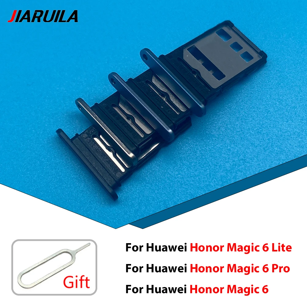 

NEW For Huawei Honor Magic 6 / 6 Lite / 6 Pro SIM Card Tray chip slot drawer Holder Adapter Accessories + pin