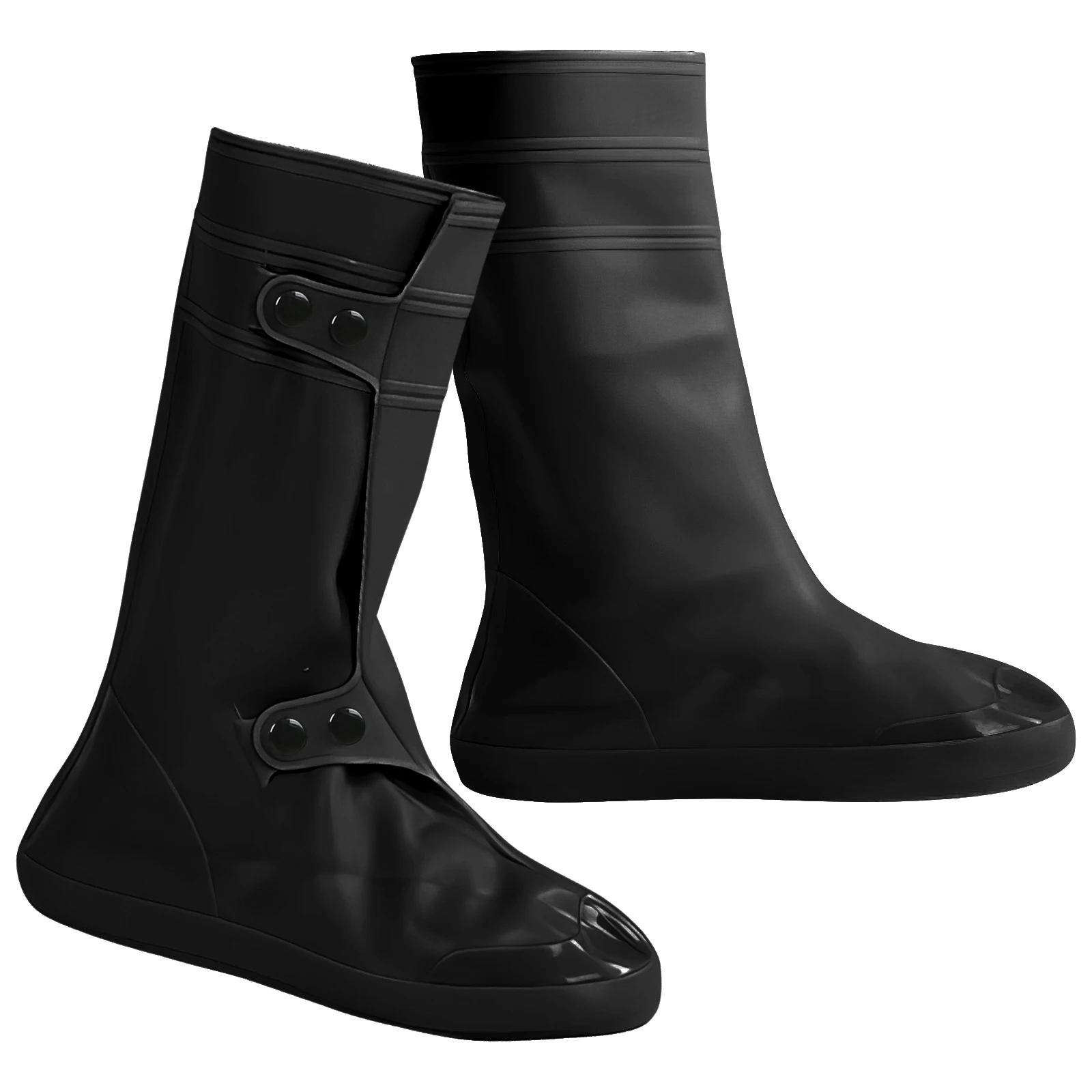 

Rain Boots Men Waterproof Ankle Thickened Cover Protectors for Shoes Covers Rainproof and Women
