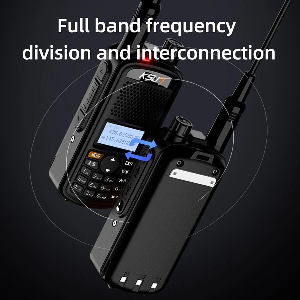 Uv70p ip68 noaa uv banda dupla 144-520mhz gps presunto rádio fm transceptor de banda de ar lanterna de longo alcance walkie talkies