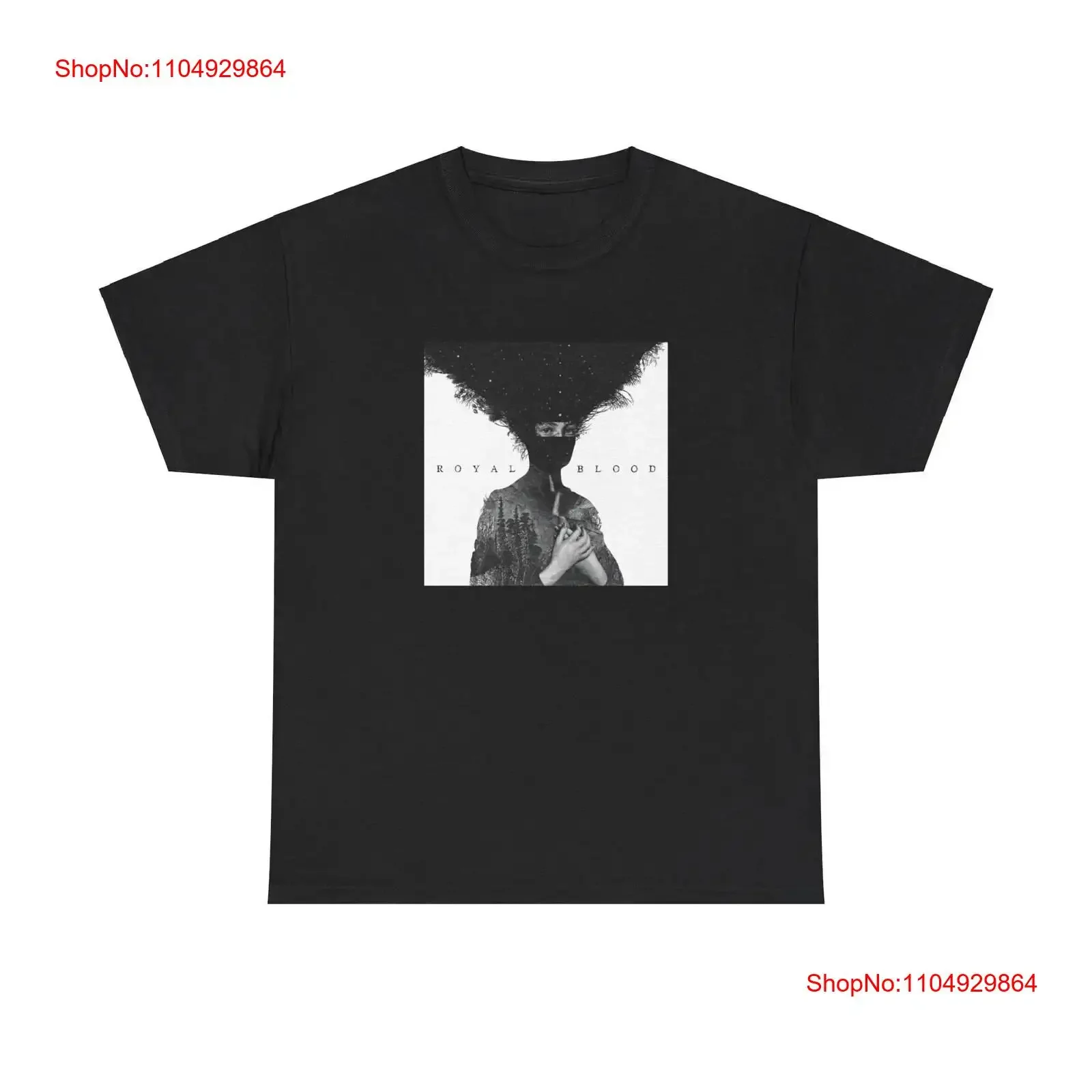 ROYAL BLOOD Premium T shirt Music vintage Washed graphic Soft fashion streetwear Stylish Casual Top For Everyday Wear