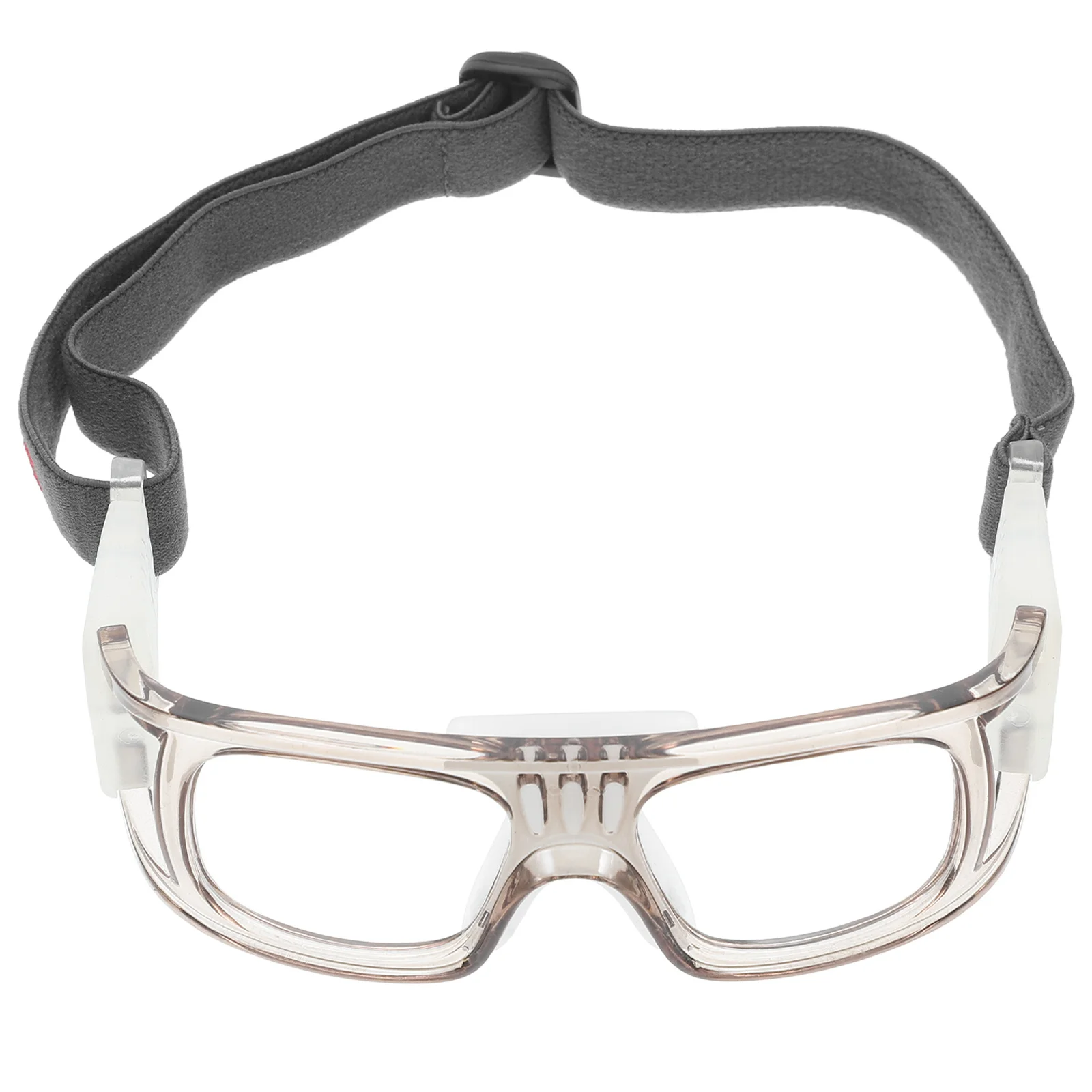 نظارات رياضية رمادية Uv400 واقية مضادة للصدمات لكرة السلة وكرة القدم نظارات أمان لركوب الدراجات في الهواء الطلق