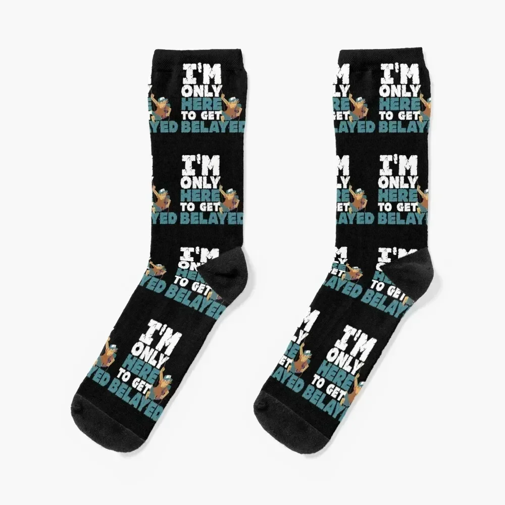 

Rock Climbing Bouldering Funny Climber Gift Socks Stockings compression retro gifts set Boy Socks Women's