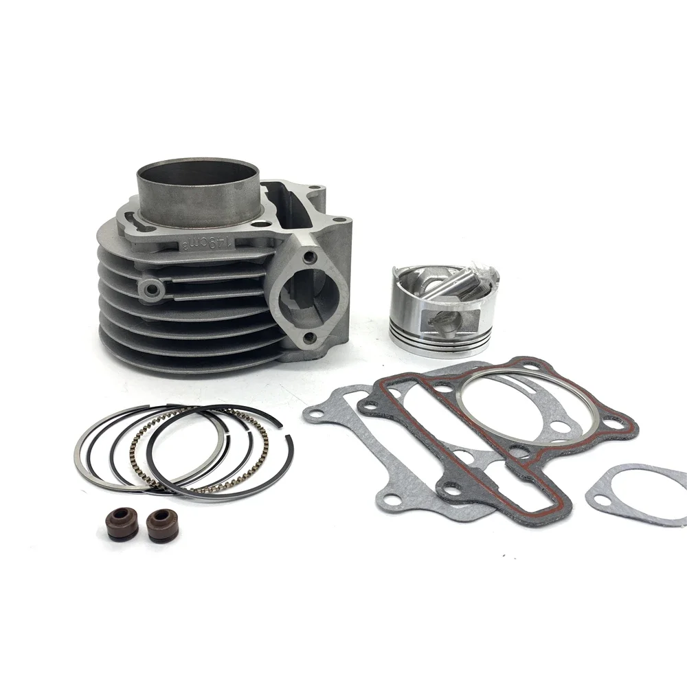 GY6 125 cylinder Kit 52.4mm Cylinder Piston Ring Set for 4 stroke air cooling Scooter Moped ATV QUAD GY6125 152QMI 1P52QMI