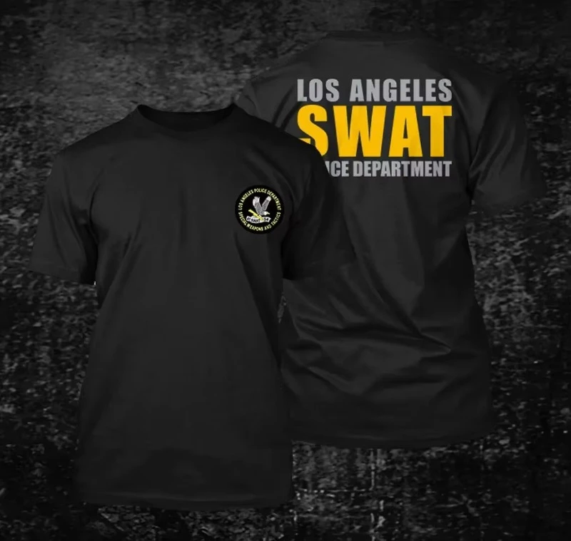 Men's Black Tactical T-Shirt, 