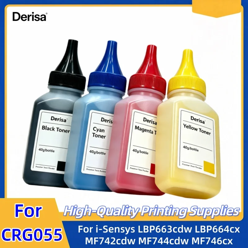 Toner Powder Compatible for CRG-055 055 CRG055 Toner powder CANON i-Sensys LBP663cdw LBP664cx MF742cdw MF744cdw MF746cx Toner