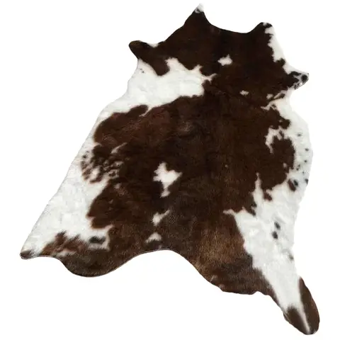 Living Cow Pattern Carpet Area Rugs Floor for Room Animal Print Imitation Livingroom