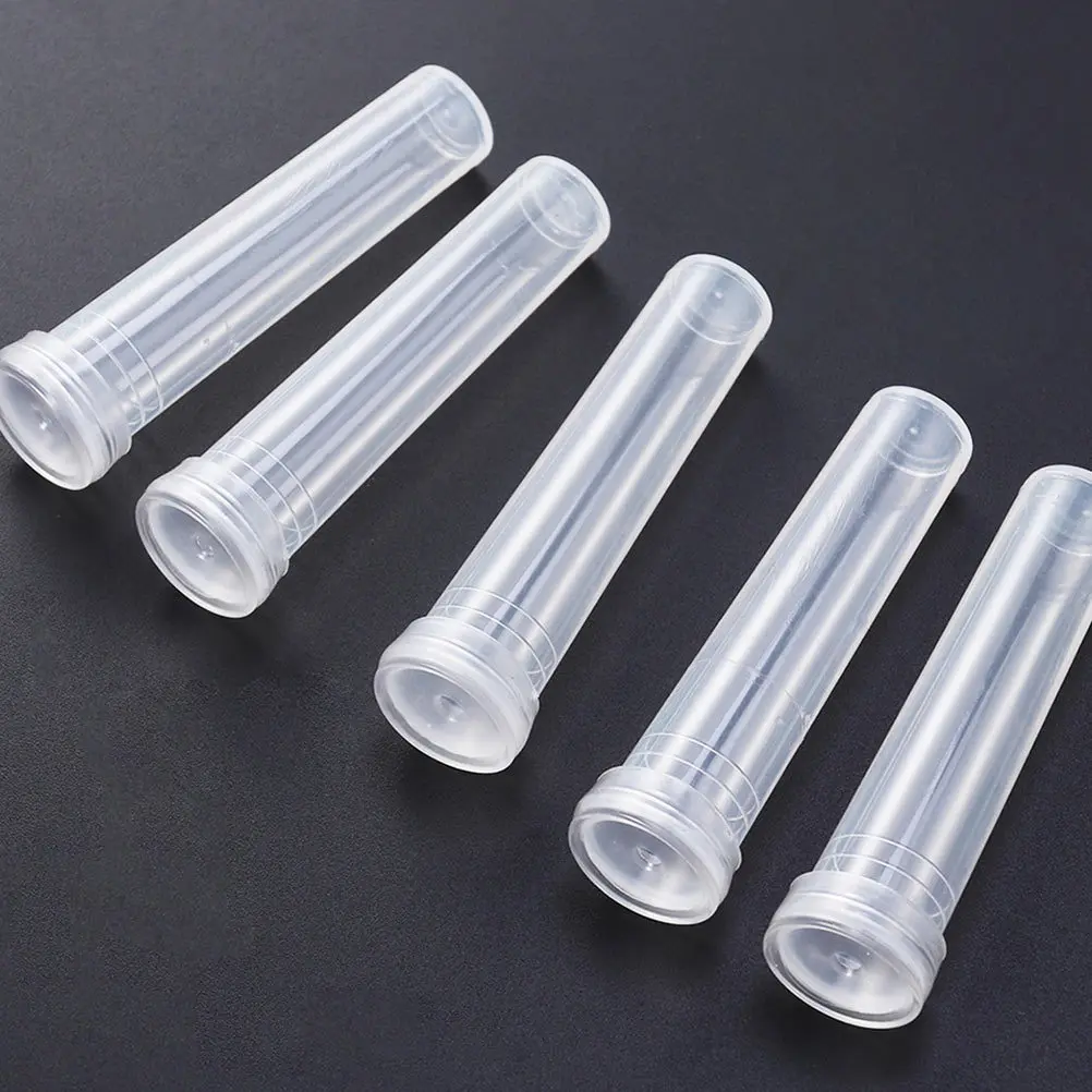 

100pcs Flower Water Tube Transparent Small Tubes For Florist Supplies Fresh Keeping Long Lasting Flower