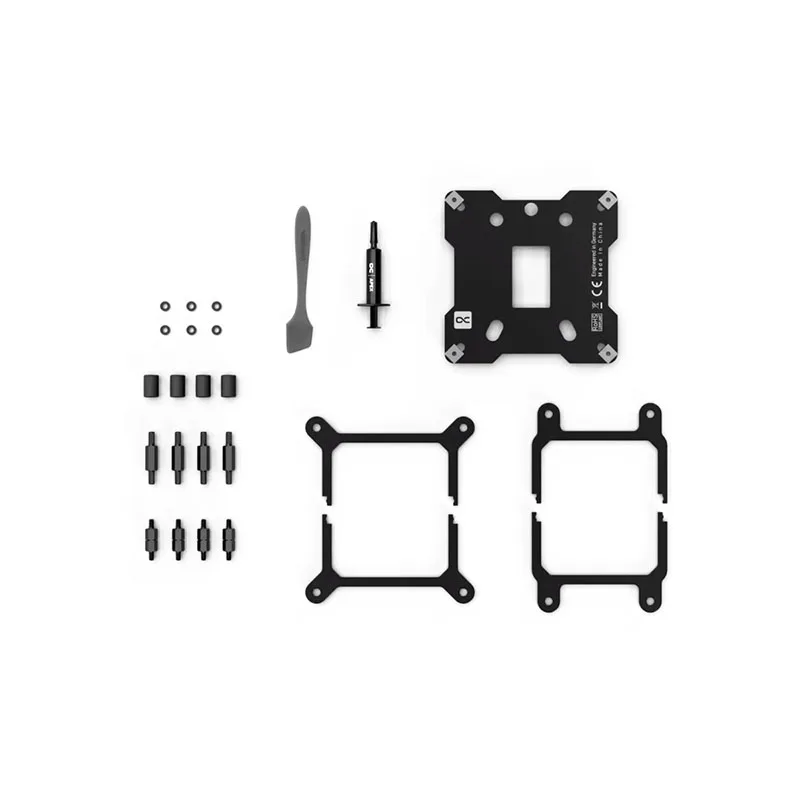 Imagem -05 - Alphecool-bloco de Água Cpu Compatível com Amd Am4am5 Intel Lga 1700 Refrigerador Cobre Niquelado Core lt Preto