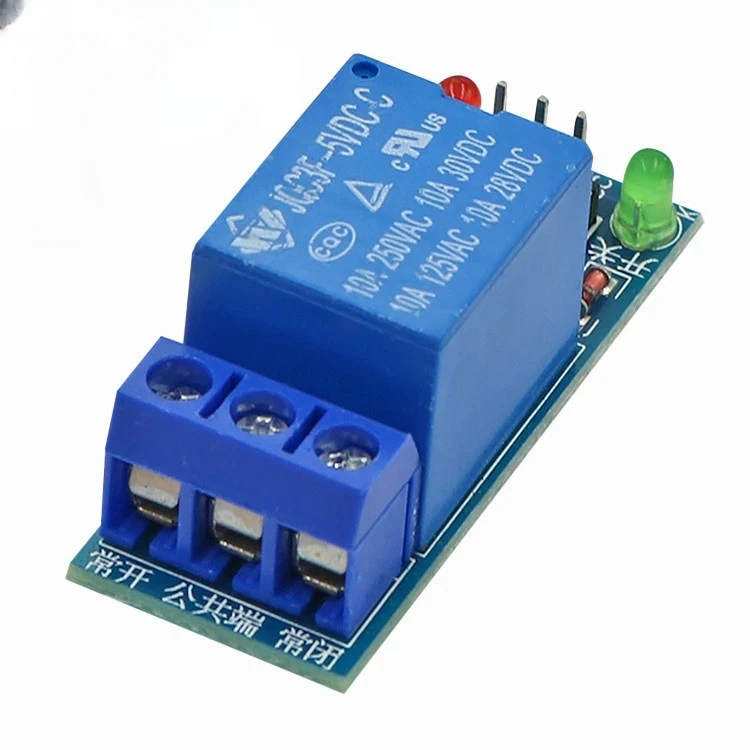 10pcs 1 Channel 5V 12V Relay Module Low level for SCM Household Appliance Control