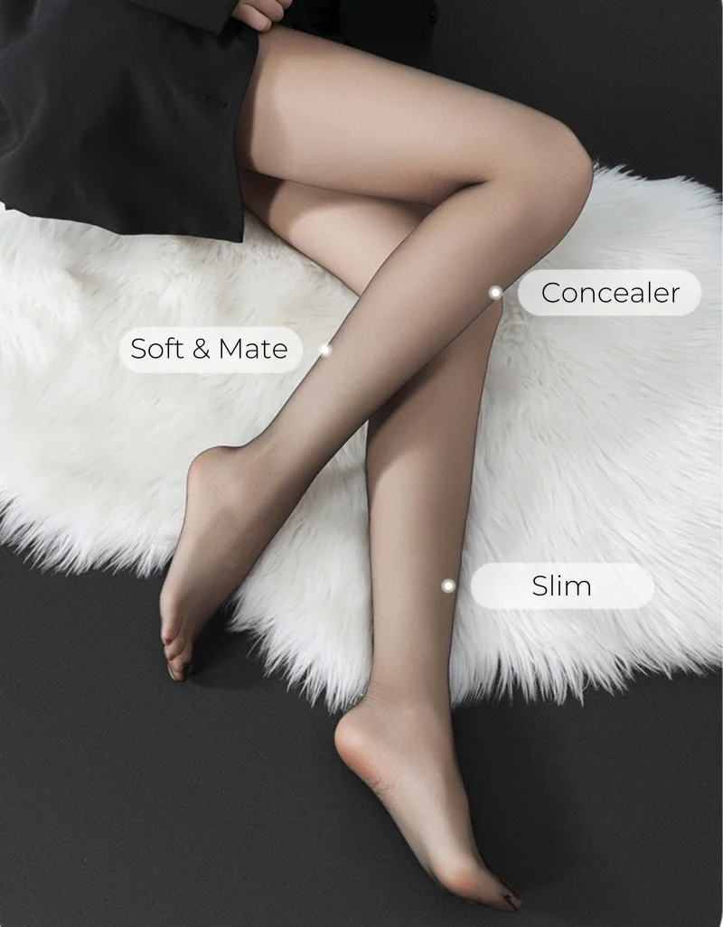 DOIAESKV Damen Ultra Elastic 185cm Strumpf 0D Sexy Bottom Bodystocking Strumpfhosen Unsichtbare nahtlose Strumpfhosen – Detail 4