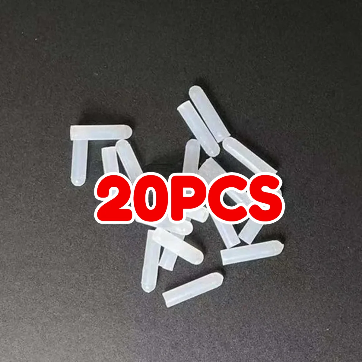

Silicone Needle Tip Cover for Glue Syringe, Durable Anti-drying Sealing Plug, Soft waterproof design for long-term storage, Reliable tool parts for glue dispensing work, daily DIY creation, craft making and industrial repair maintenance