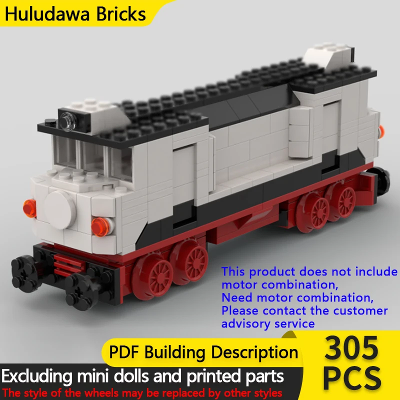 

City Car Model MOC Building Bricks Railway Cargo Transport Train Modular Technology Children Holiday Gifts Assemble Toys Suit