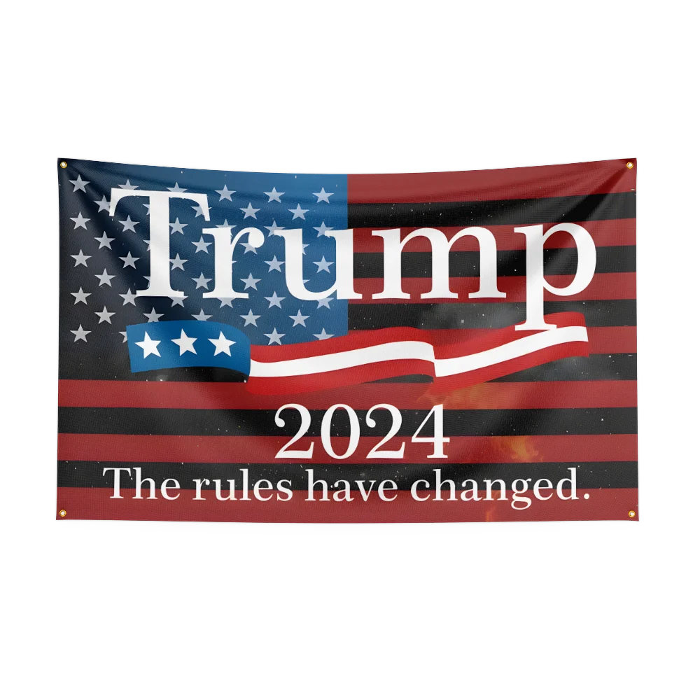 3X5ft Trump 2024 Flag Take America Back Still Fighting Make America Great Again Trump Never Surrender Flag Room Decor Home