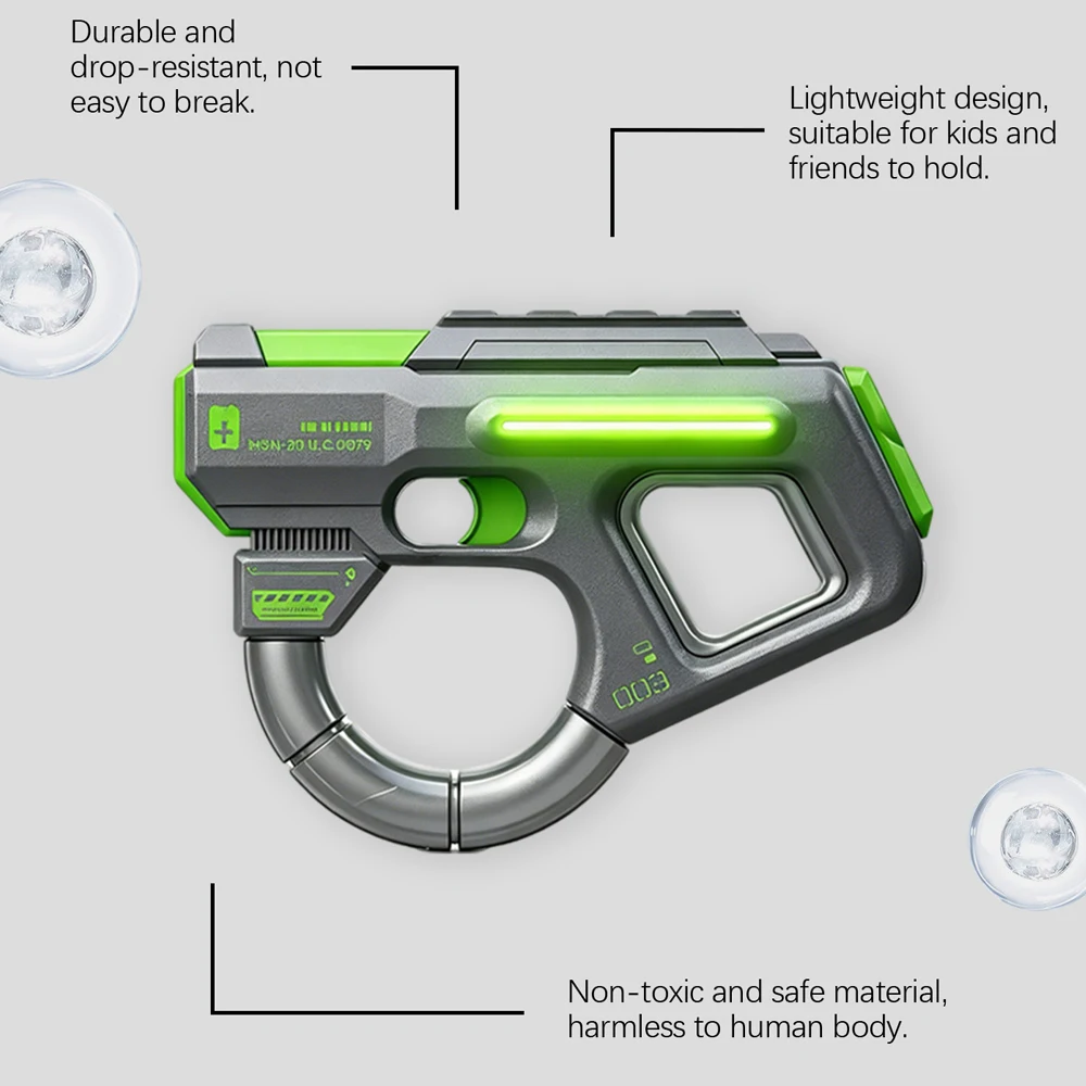 2026 Star Ring Shock Wave Water Gun Powerful Cool Type Electric Continuous Fire Water Gun Summer Outdoor Beach Children's Toys view 5