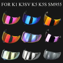 Motorcycle Helmet Visor For K1 K3SV K5 K5S SM955 Anti-Fog UV Protection Sunglasses Motocross Riding Glasses Full Helmet Visors
