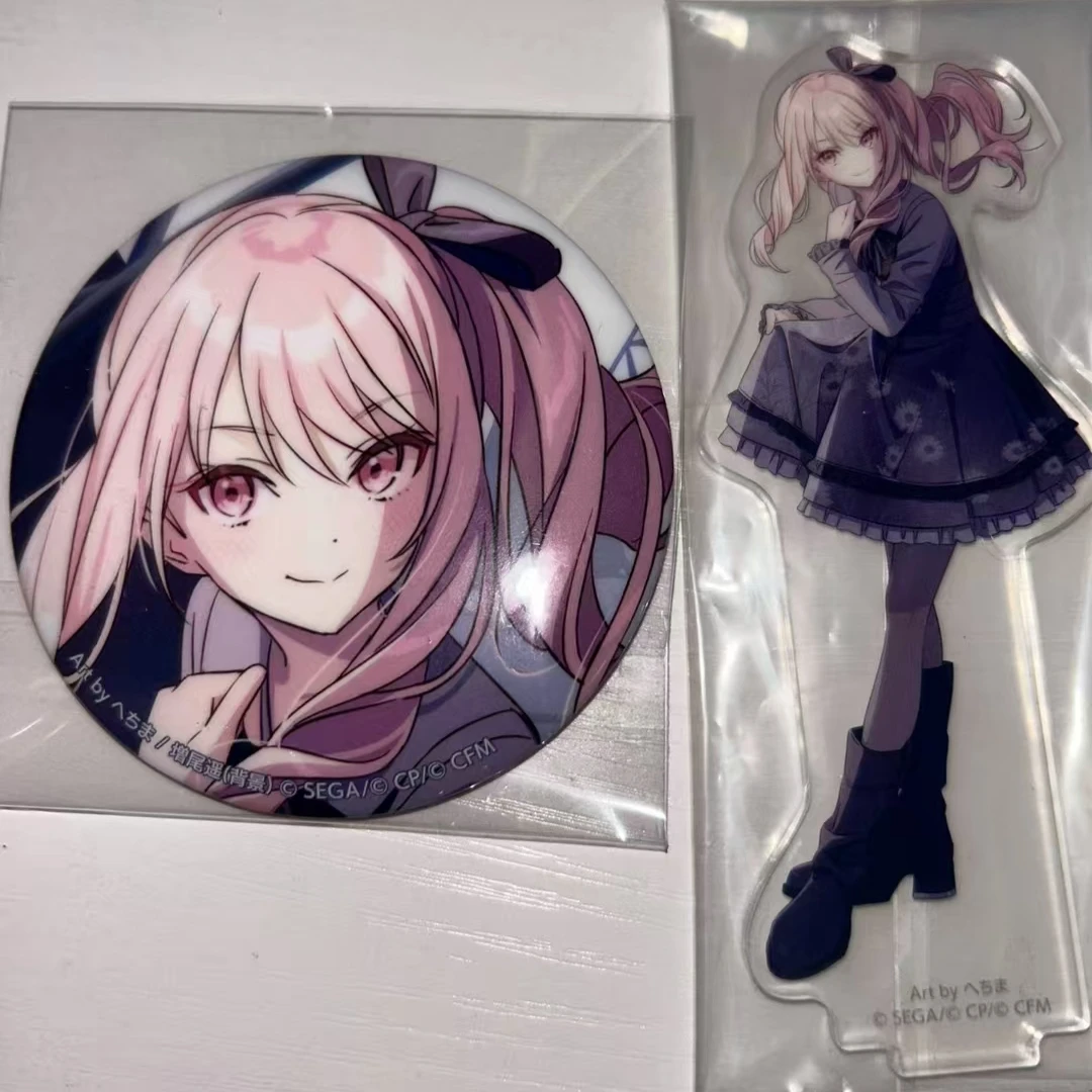 

Project Sekai AKIYAMA MIZUKI значок, фигурки, акриловая подставка, декор для стола, стоячая модель аниме, экшн-фигурка, орнамент, аксессуары