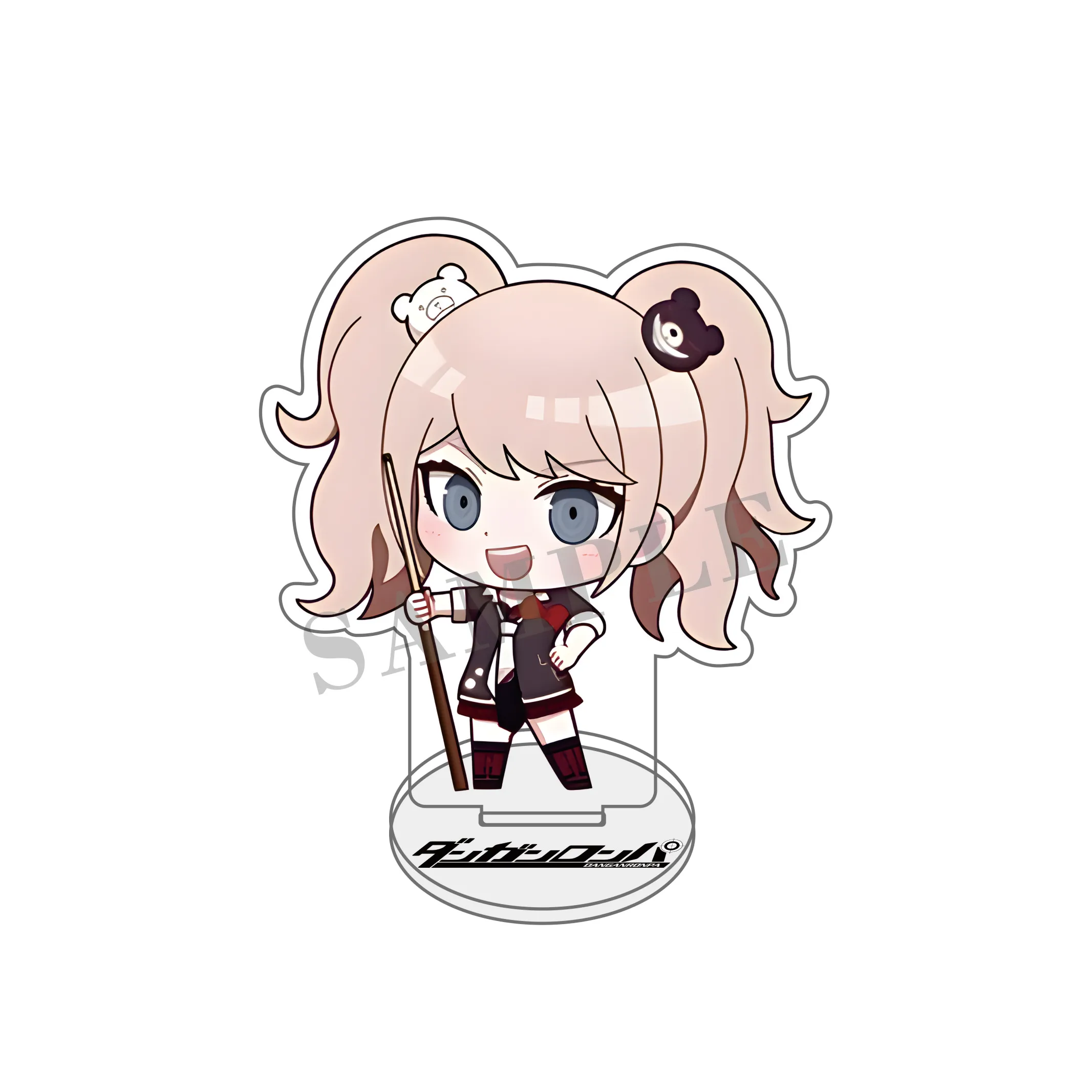 Anime Danganronpa !Naegi Makoto Kirigiri Kyoko Maizono Sayaka Acrylic Stand Figure Model Desk Decor Gift keychain 10cm