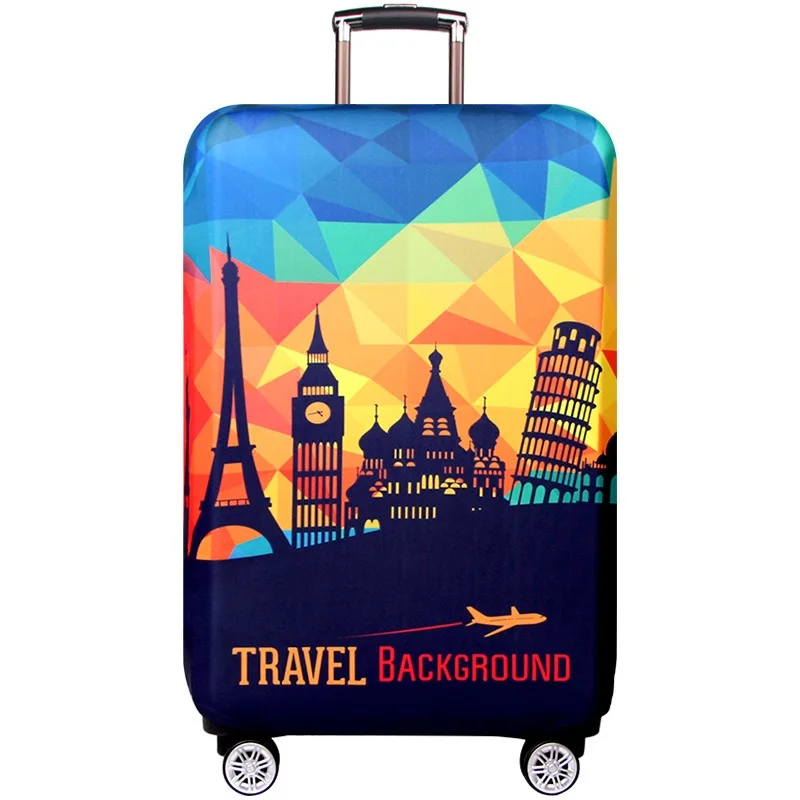 18-32Inch Thicken Wear Suitcase Cover High Elastic Luggage Protective Sleeve Travel Trolley Luggage Dust Accessories Necessary