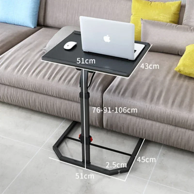 Table Black With Adjustable Height and Tilt Angle Portable Gaming Computer Desk Tablet Stand Tray Bedside Sofa on sale