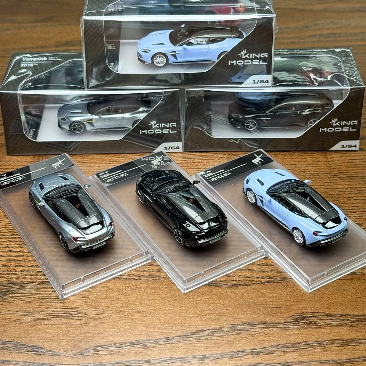 

KING MODEL 1/64 ZAGATO Three Colors Diecast Model Car In 2025