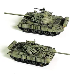 レトロな軍のコレクタブルフィギュア,5m,T-55AMVミディアムタンク,スケール1/72,DIYおもちゃ