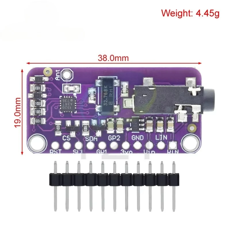 1/3PCSMCU-4713 SI4713 Stereo FM Transmitter Module