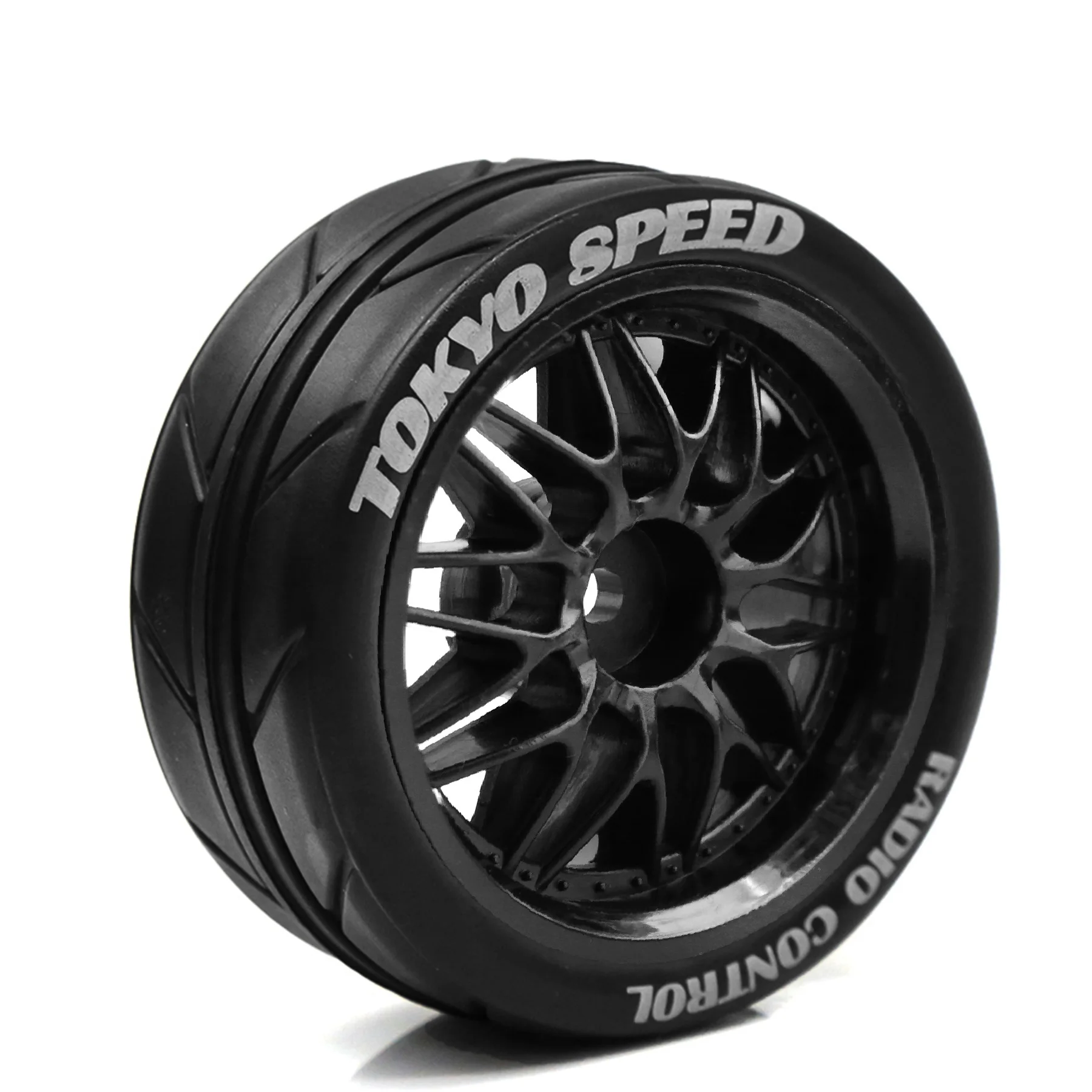 65mm Gummireifen Rad Reifen 12mm Sechskant für Tamiya TT01 TT01E TT02 TT02B TA06 XV01 XV02 PTG-2 1/10 RC Rennwagen Upgrade Teile RC