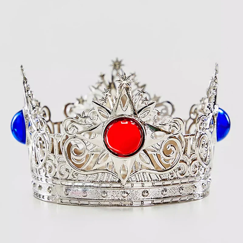 Металлическая корона для косплея, аксессуар для костюма принцессы, подарки, реквизит для косплея