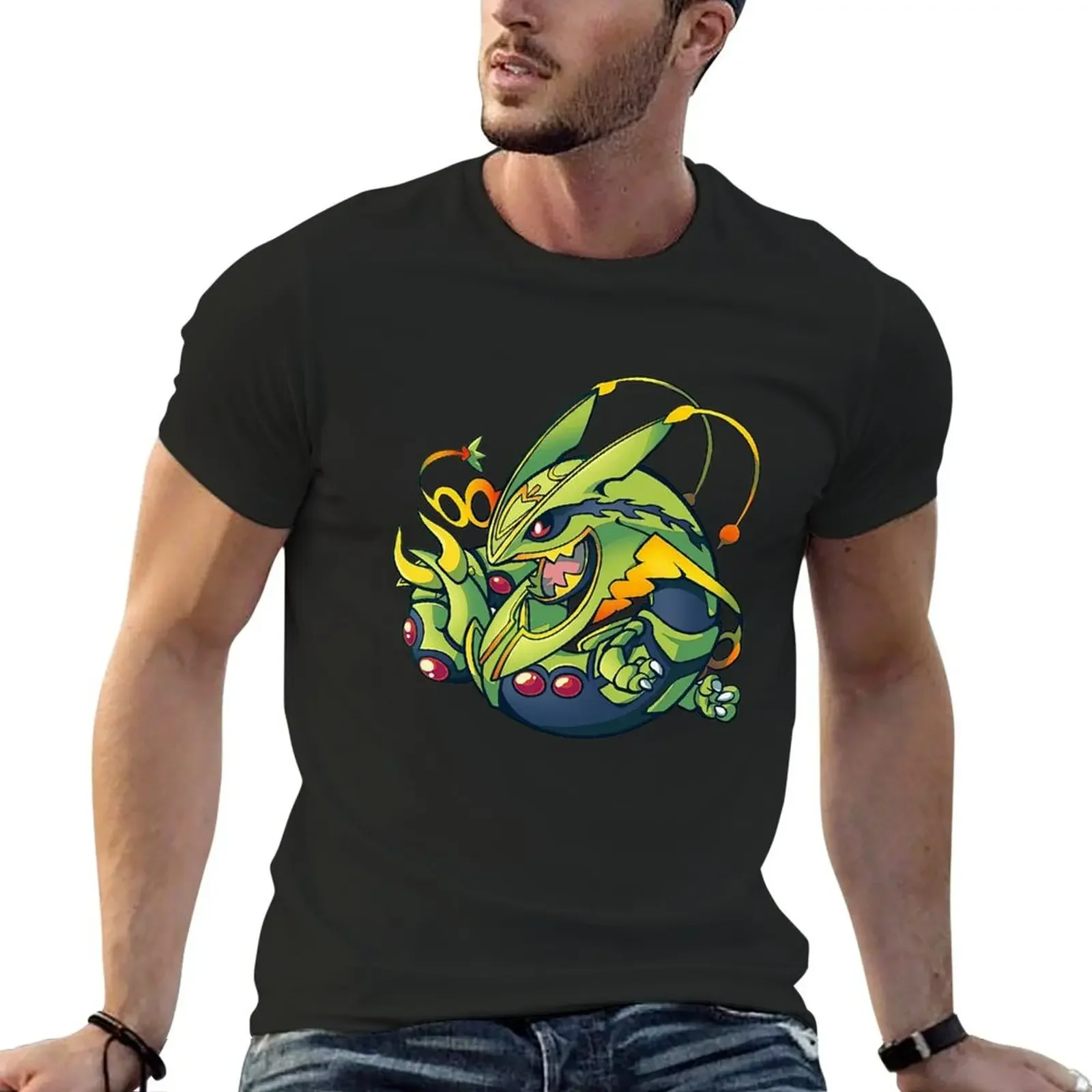 

Ráyquaza Mega Chibi T-Shirt tees summer tops plus sizes graphic tees for men