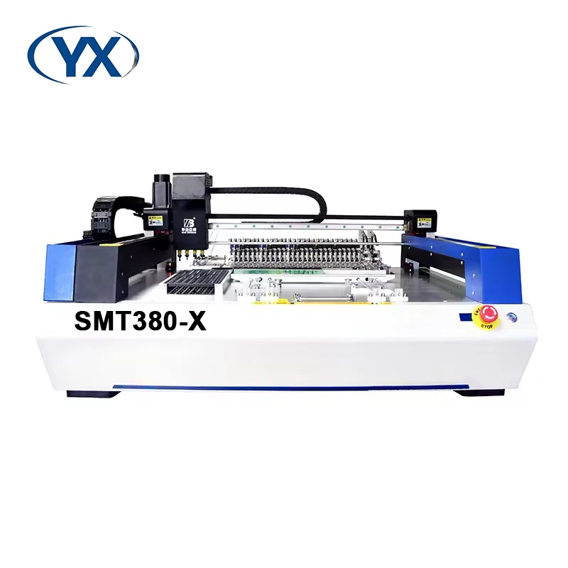 Including Tariff Prices YX SMT Pick and Place Machine SMT380-X for PCB Small Production With Four Placement Heads