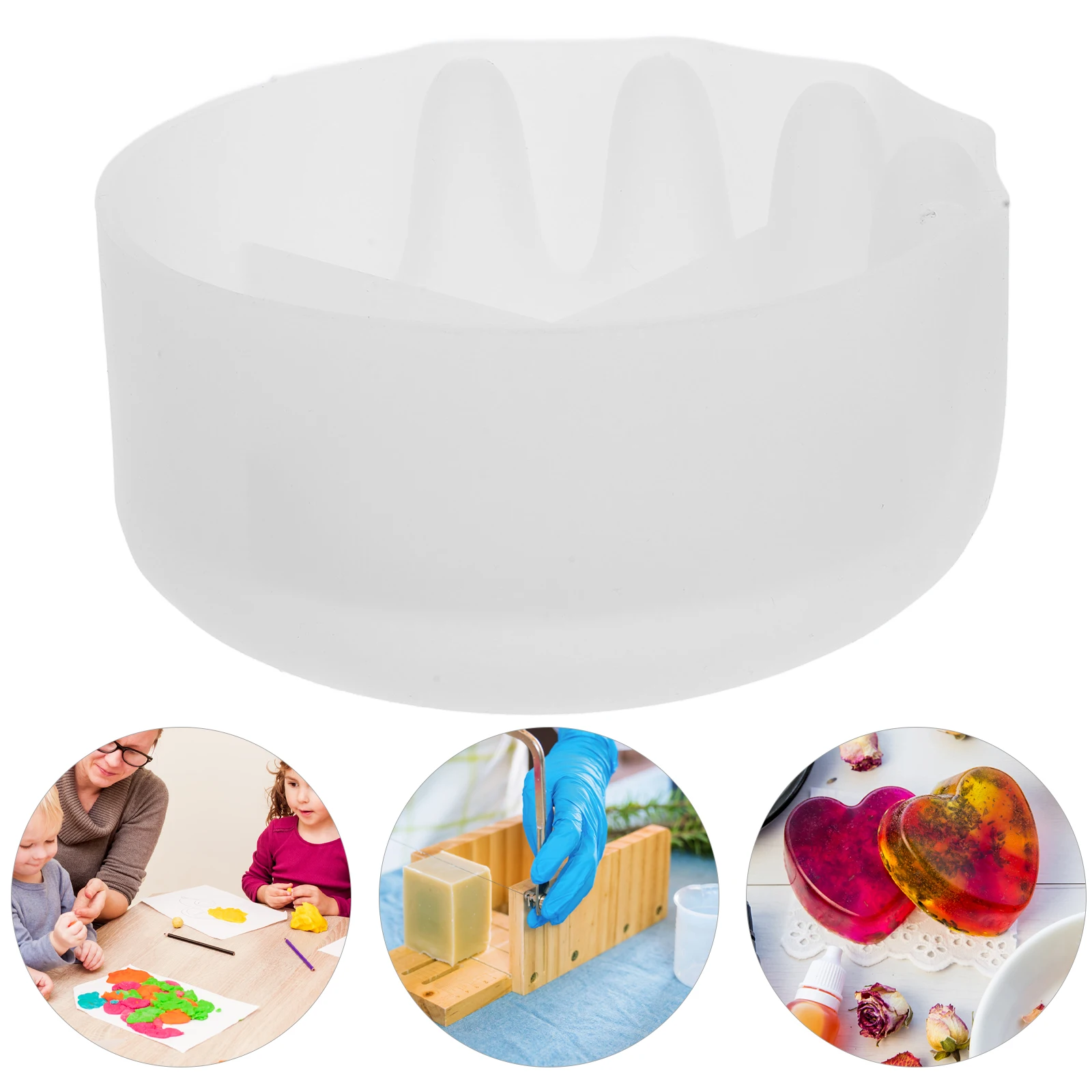 

Palm Tray Silicone Mold Ring Holder Resin Artist Mat Bundle Paw Print Coaster Crafts Keychain s Jewelry Accessories
