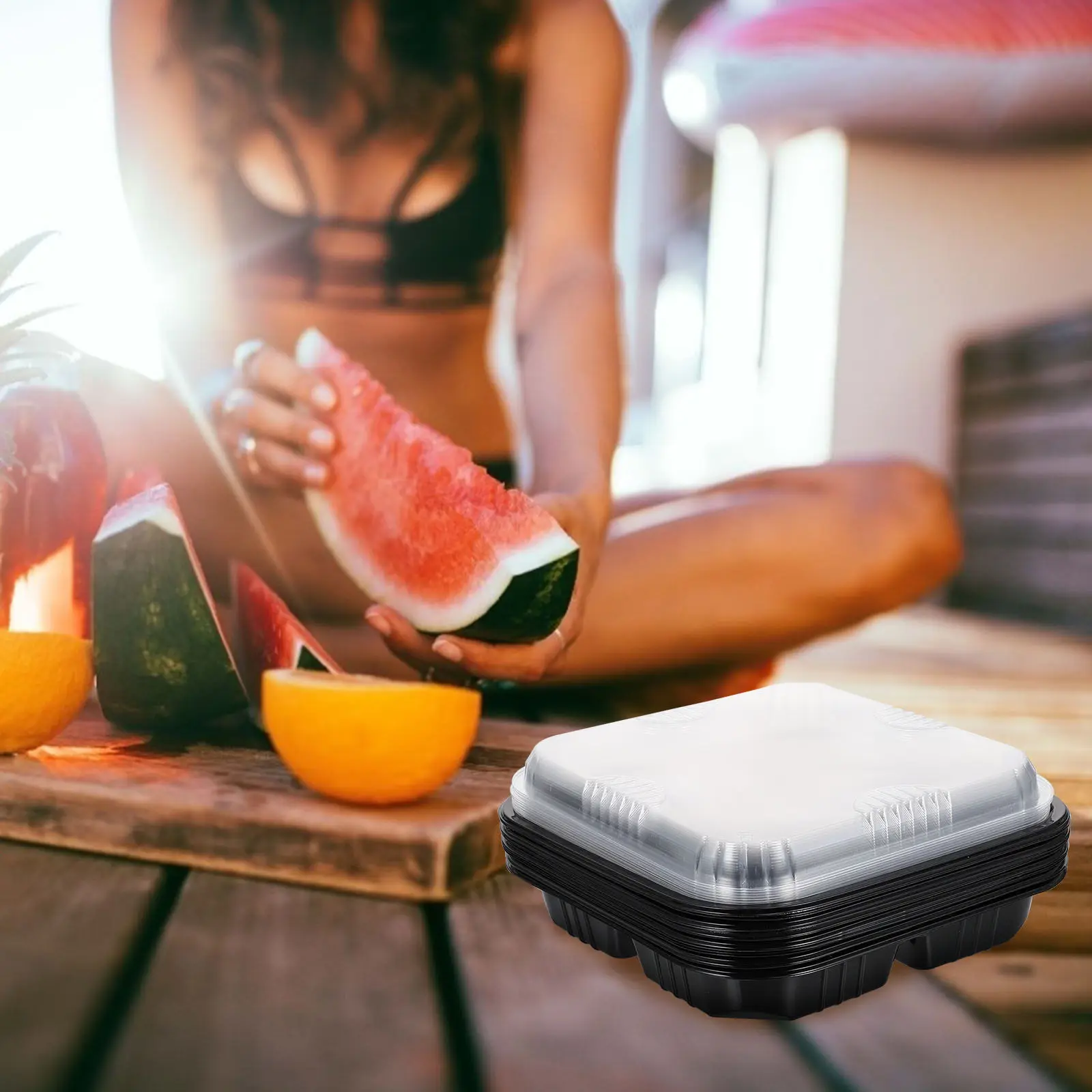 กล่องบรรจุผลไม้เอนกประสงค์ 10 - Food Storage Reserve บทวิจารณ์และราคา