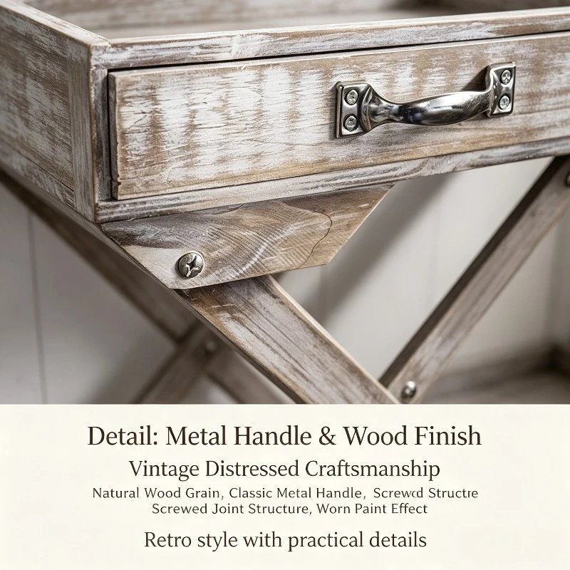 Rustic Solid Wood Plant Stand Tiered Flower Shelf Distressed Finish Indoor Outdoor Tray Table for Balcony Garden Succulent